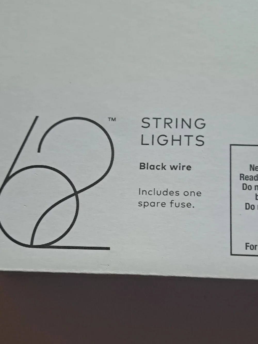 Project 62 White Patio String Lights - 10 Bulbs